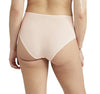 Ladies Blus Pink Super Stretch Elastic Free Recycled Microfibre Comfortable Seamless High Waisted Light Control Brief