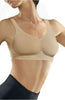 Ladies Comfortable Medium Compression No Underwiring Flat Seams Micro Massage Reshaping Push Up Bra