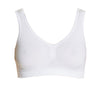 Ladies Comfortable Medium Compression No Underwiring Flat Seams Micro Massage Reshaping Push Up Bra