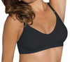 Ladies Elegant Double Fabric Removable Pads Natural Push Up No Underwiring Seamless Bra