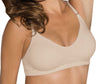 Ladies Elegant Double Fabric Removable Pads Natural Push Up No Underwiring Seamless Bra