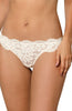Ladies Beautiful Floral Lace Pretty Satin Diamante Bow Thong A163