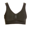 Ladies Comfortable Medium Compression No Underwiring Flat Seams Micro Massage Reshaping Push Up Bra
