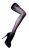 Elegant Sheer Black Rose Floral Top 20 Den Summer Stockings