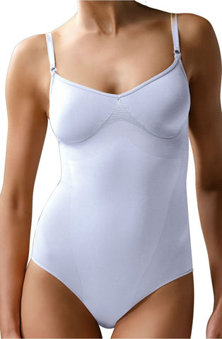 Ladies Firm Compression Figure Tummy Shaping Strappy Plain Body
