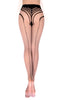Ladies Gorgeous Vertical Line Back Seam Tights
