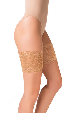 Ladies Stunning Floral Lace Anti Chaffing Elastic Thigh Bands