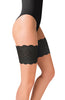 Ladies Stunning Floral Lace Anti Chaffing Elastic Thigh Bands