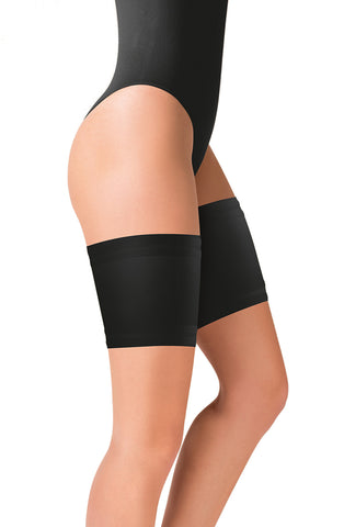 Ladies Pretty Satin Finish Anti Chaffing Elastic Thigh Bands