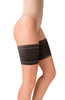 Ladies Pretty Beige Mesh Anti Chaffing Elastic Thigh Bands
