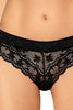 Ladies Elegant Sheer Polka Dot Mesh Stunning Lace Thong A 175