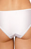 Ladies Gorgeous Sheer Mesh Swirls Embroidered Lace Diamante Satin Bow Brief A 176