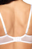 Ladies Gorgeous Sheer Mesh Stunning Swirls Embroidered Lace Diamante Satin Bow Removable Pads Underwired Soft Cup Bra A 176