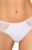 Ladies Gorgeous Sheer Mesh Swirls Embroidered Lace Thong A 176