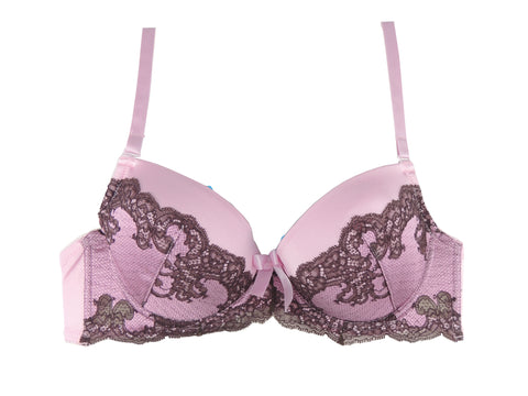 Ladies Gorgeous Sexy Floral Embroidered Lace Push Up Bra A134