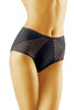 Ladies Beautiful Sheer Stripy Front Comfortable Cotton Brief