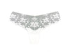 Ladies Elegant Sexy Sheer Mesh Embroidered Floral Lace Front Brief