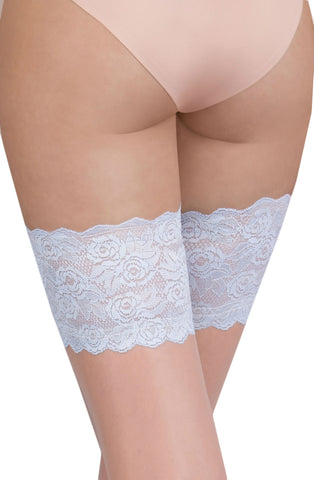 Ladies Fabulous Sexy Plain Nude Floral Lace Embroidered Top Bridal Hold Ups