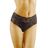 Elegant And Sexy Full Brief With Georgeous Lace And Pretty Bow