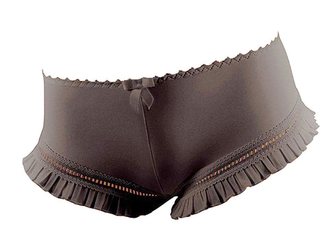 Ladies Gorgeous Pair Of Shorts With Pretty Frilly Edges