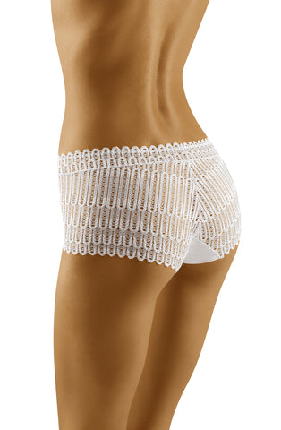 Ladies Stunning Lace Plain Front Brief