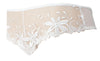 Ladies Georgeous Sheer Thong With Fabulous Floral Embroidery Details